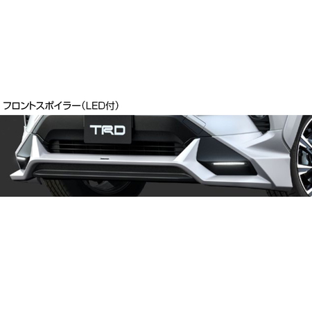 トヨタ　RAV4　TRDパーツ　エアロパーツセット Street Monster(LED付)
